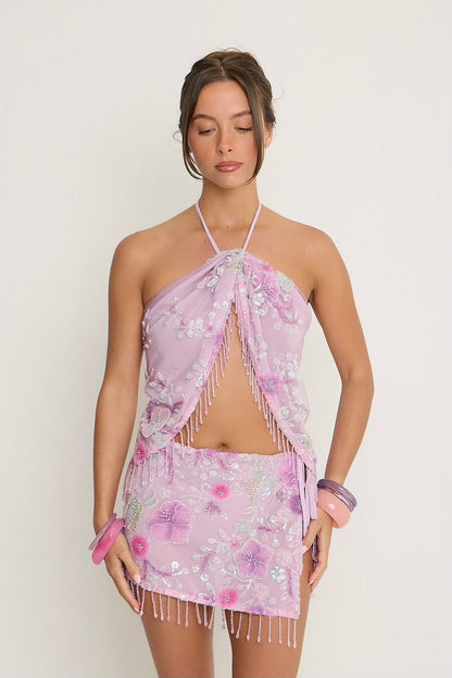 Darcy Multiway Skirt/Top | Lilac
