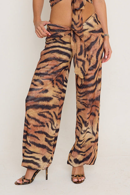 Kasey Mesh Trousers | Tiger