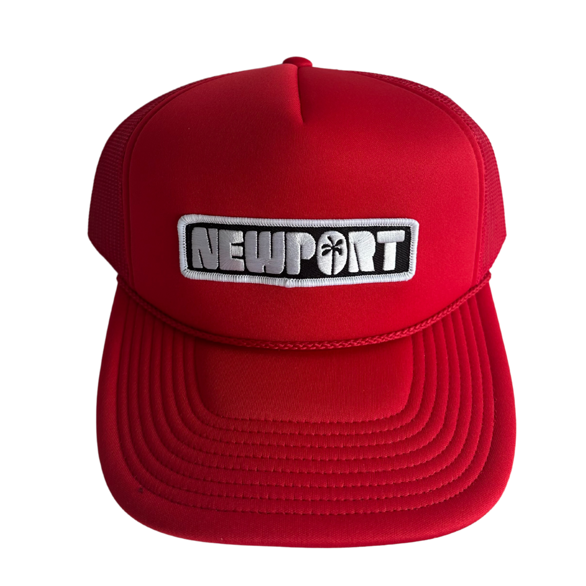 Newport Palm Patch Trucker Hat