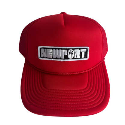 Newport Palm Patch Trucker Hat