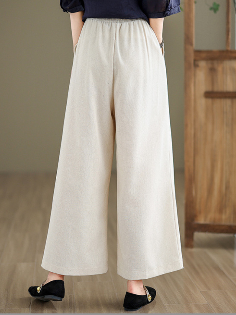 Women’s Everyday Casual& Comfort with Stylish Wide Leg Bottom