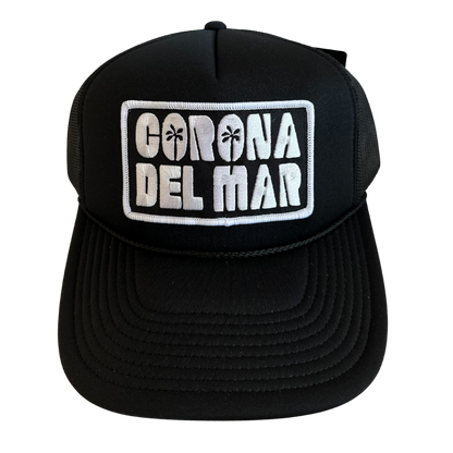 Corona Del Mar Palm Patch Trucker Hat