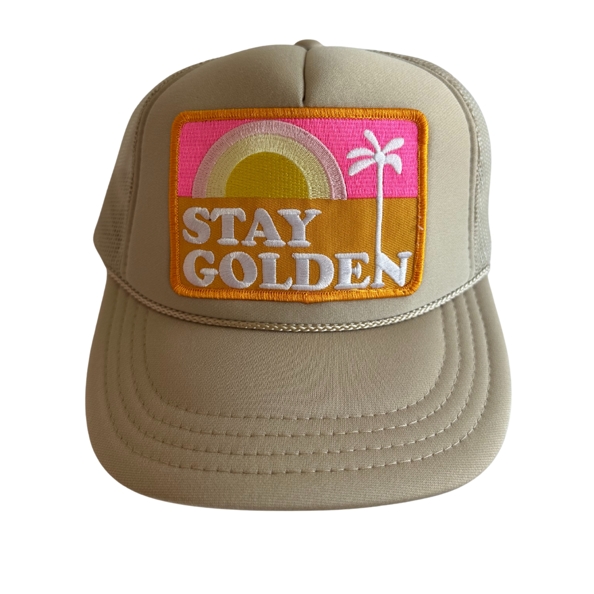 Stay Golden Kids Trucker Hat