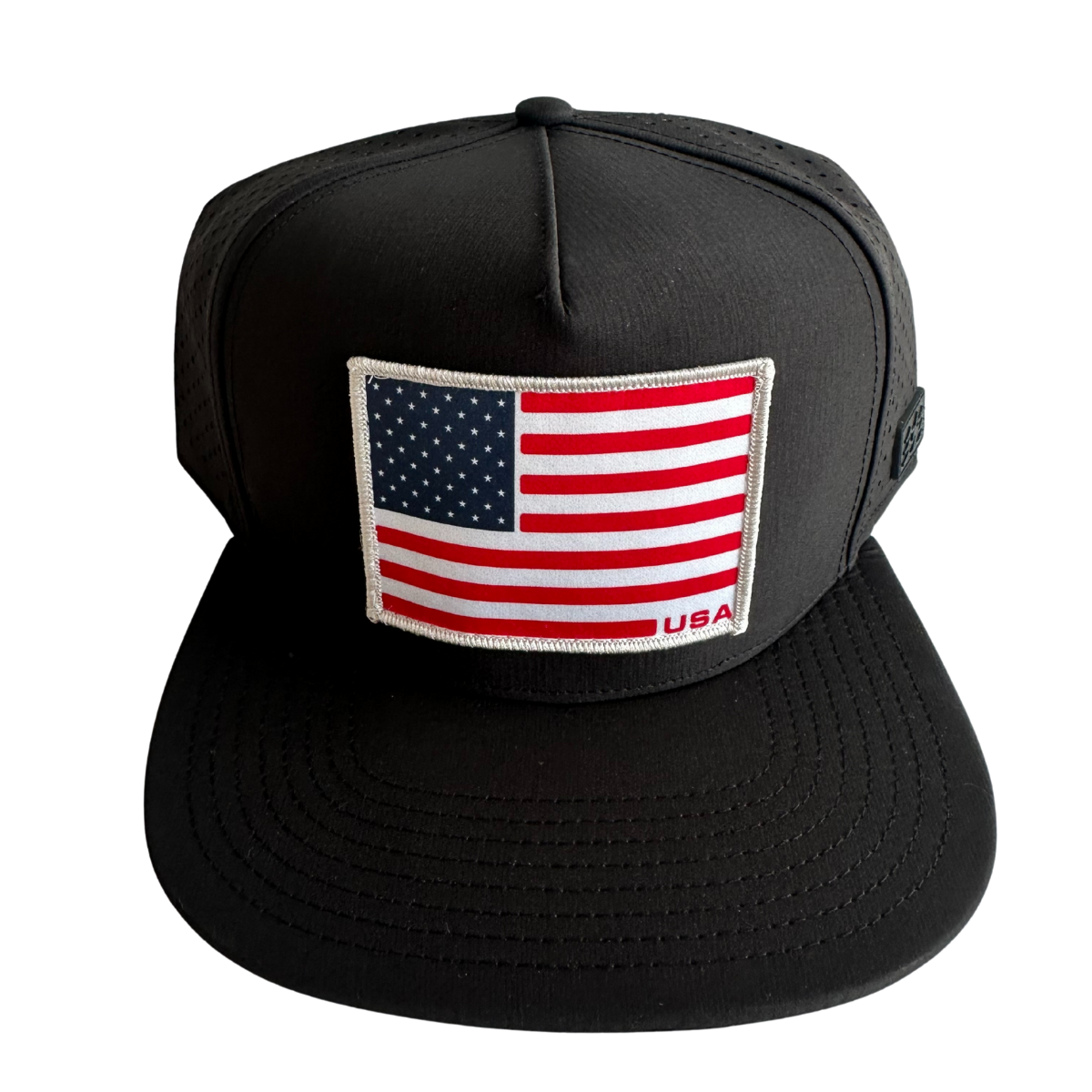 American Flag USA Mesh Tech Trucker