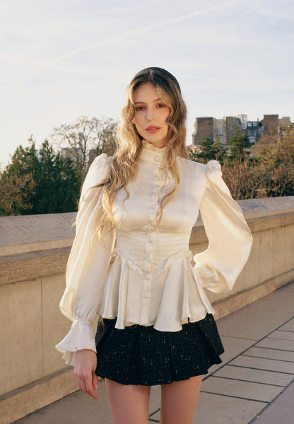 Elara Satin Blouse