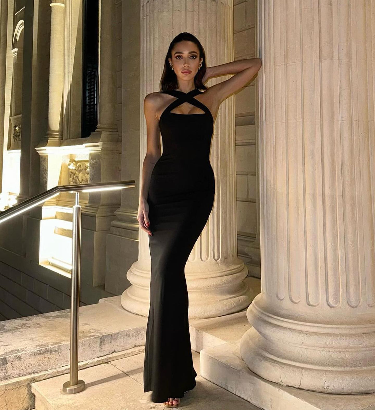 Nookie Viva 2 Way Gown - Black