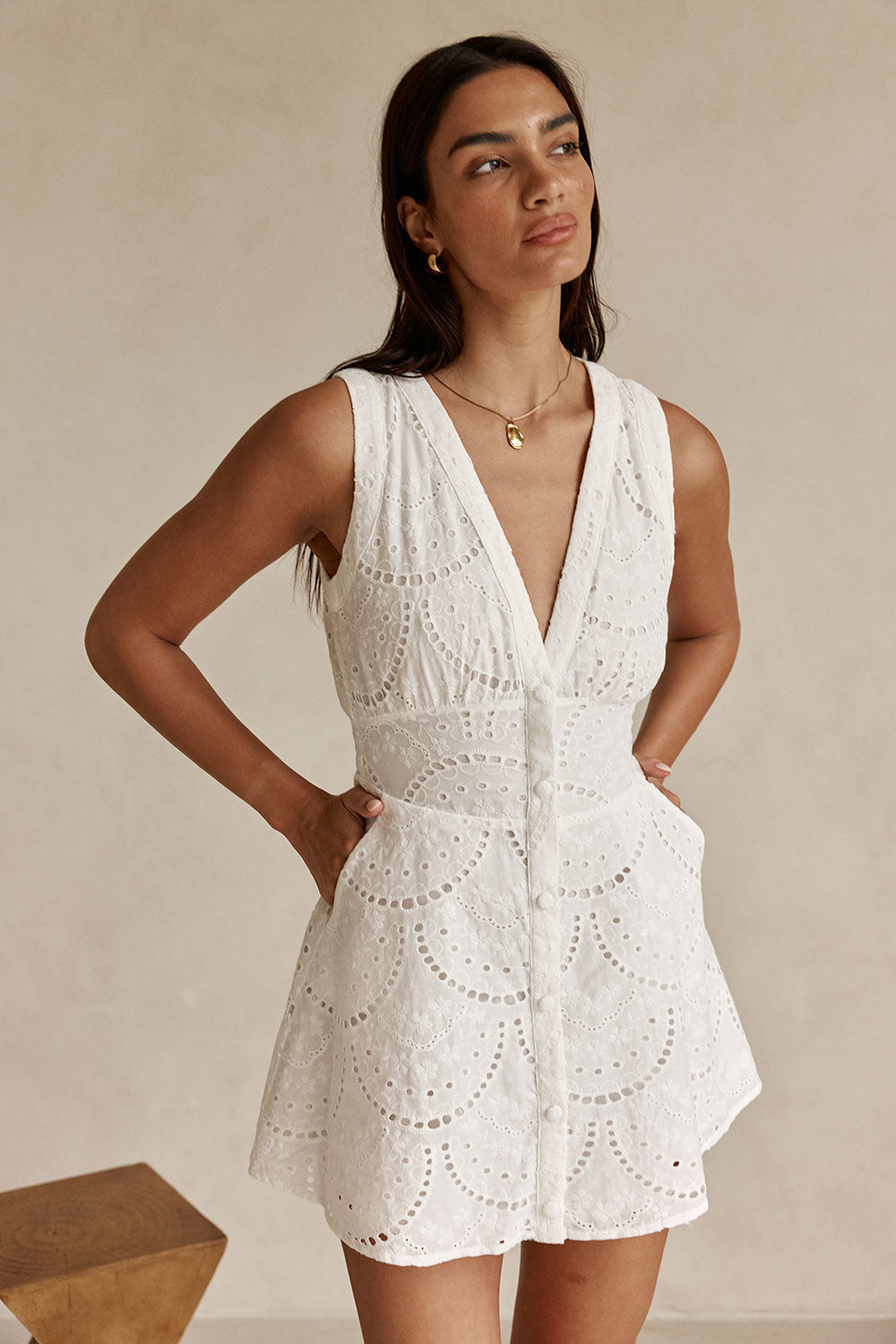 Shaelagh Dress - Broderie