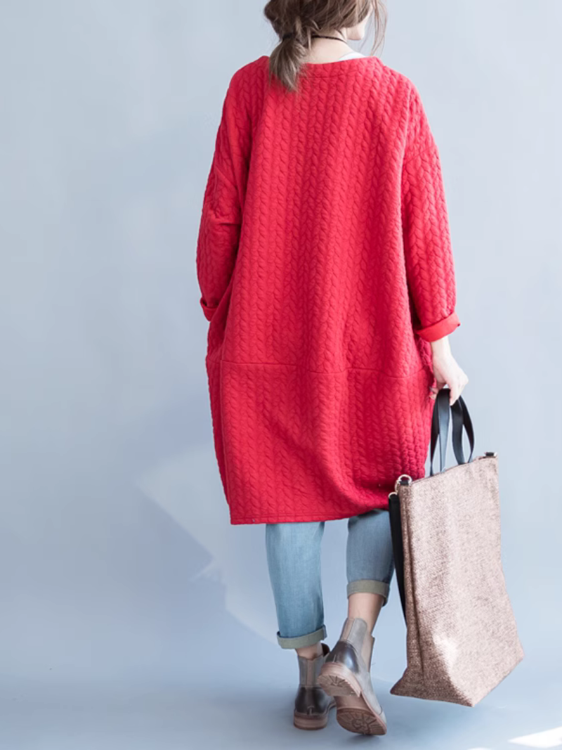 Cozy Mid-Length Women's Sweater | Eva Trends