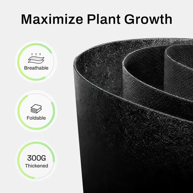 üå± Gallon Grow Bags ‚Äì Heavy Duty Aeration Fabric Pots with Handles for Vegetables, Flowers & Fruits ü™¥