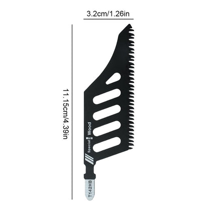 5pcs Flush Cutting Jigsaw Blade for Wood Plastic Metal