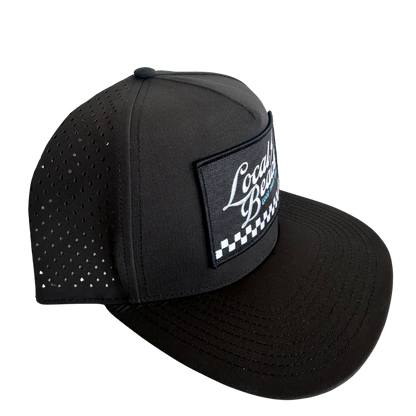 Local Beach Check Mesh Tech Trucker