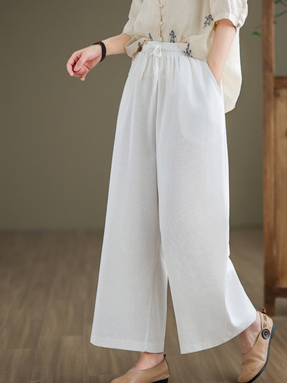 Women’s Everyday Casual& Comfort with Stylish Wide Leg Bottom