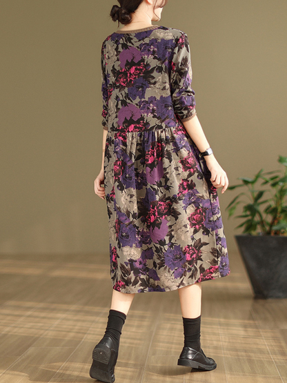 Soft & Breezy Summer Floral Smock Dress for Women | Eva Trends