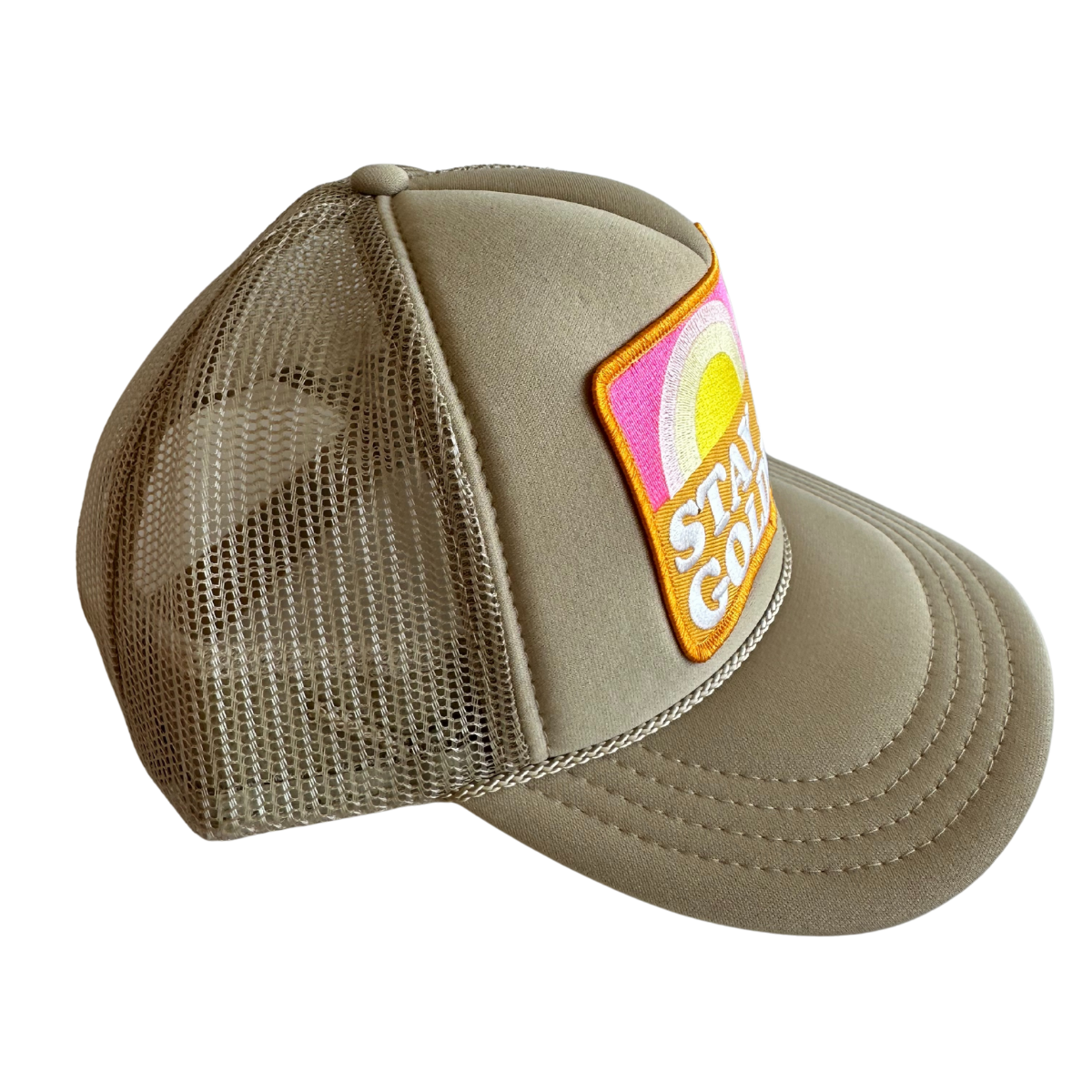 Stay Golden Kids Trucker Hat