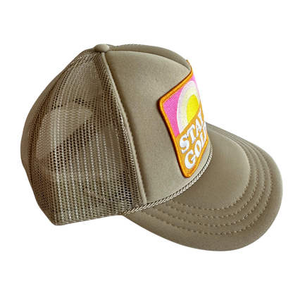 Stay Golden Kids Trucker Hat