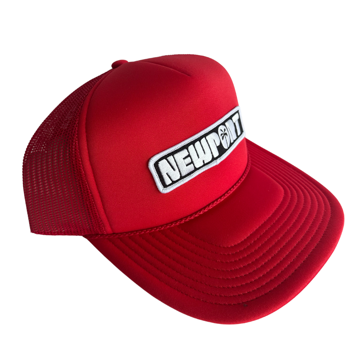 Newport Palm Patch Trucker Hat