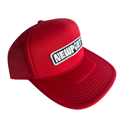 Newport Palm Patch Trucker Hat