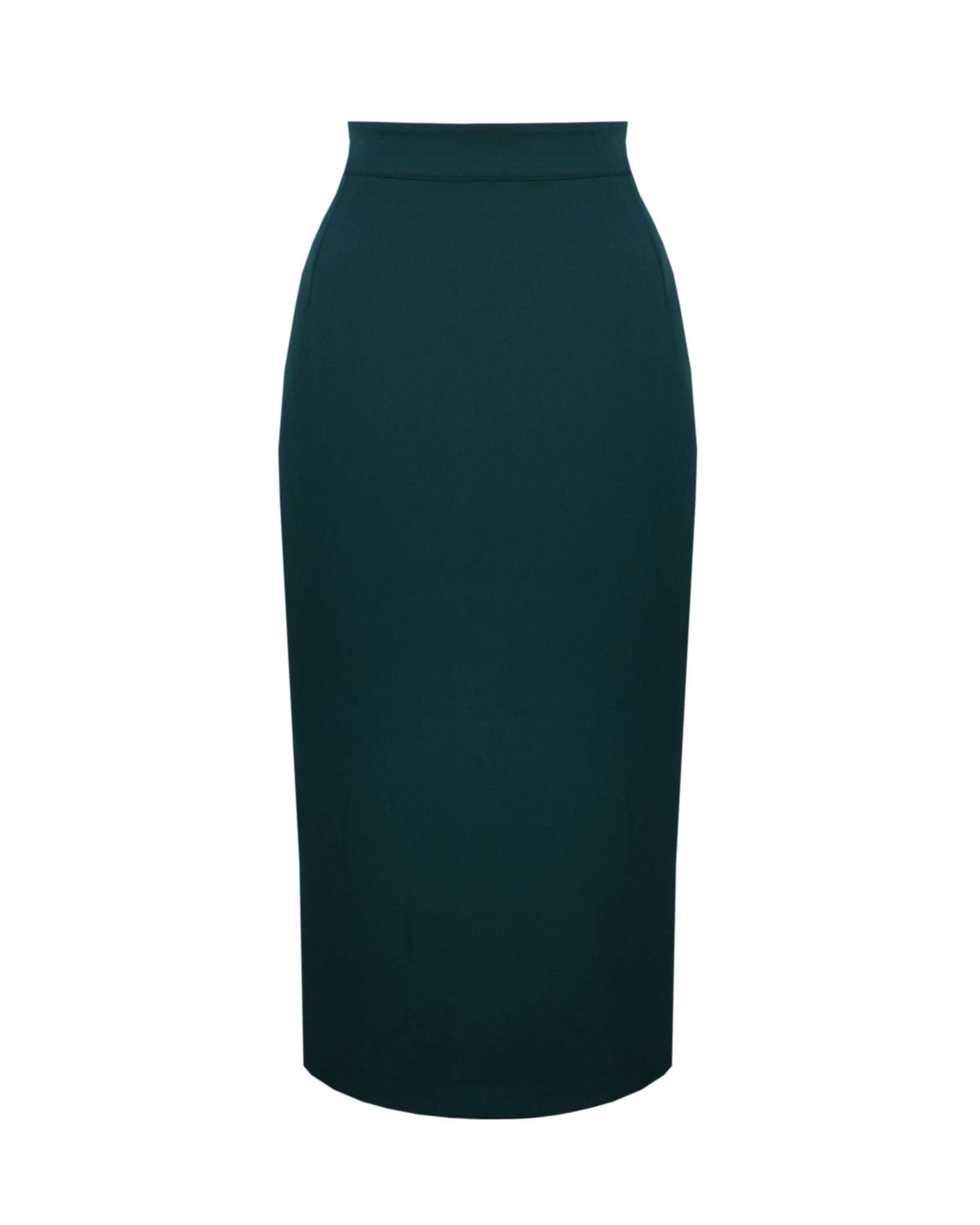 1950s Perfect Pencil Skirt - Bottle Green