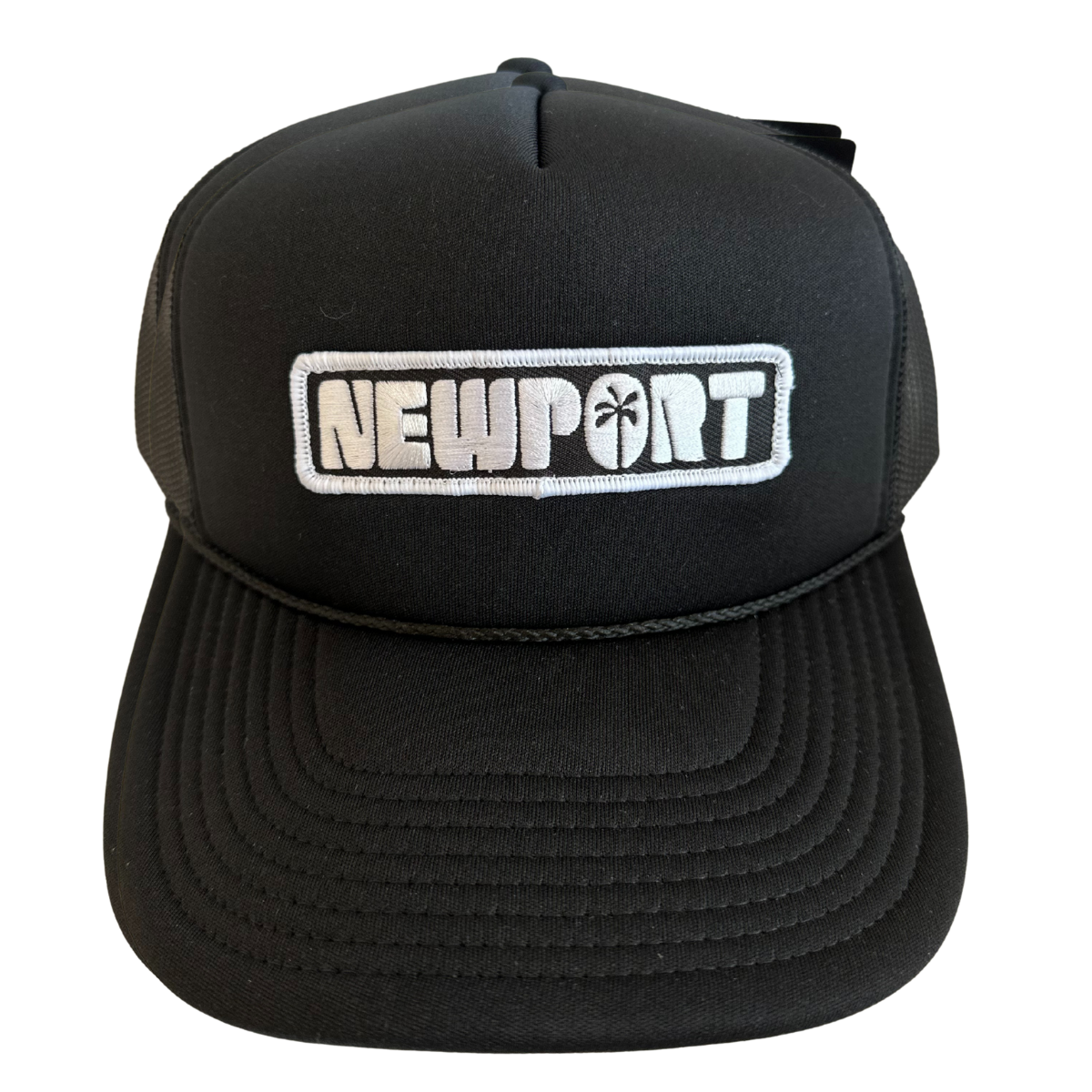Newport Palm Patch Trucker Hat