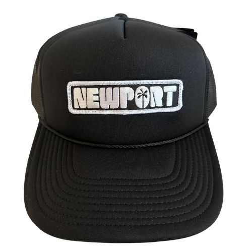 Newport Palm Patch Trucker Hat