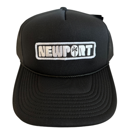 Newport Palm Patch Trucker Hat