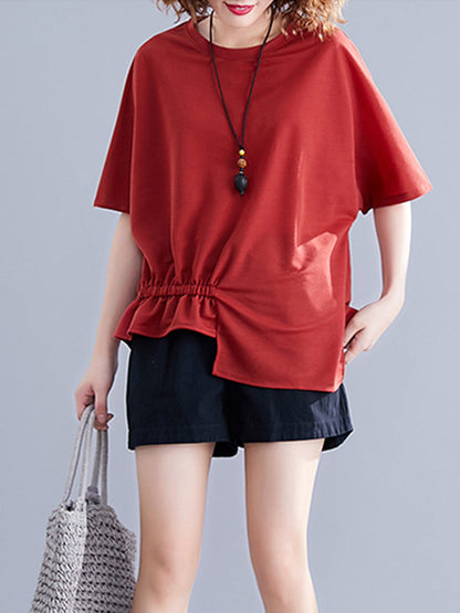 Women's Elastic Waist Top - Comfy & Chic | Eva Trends