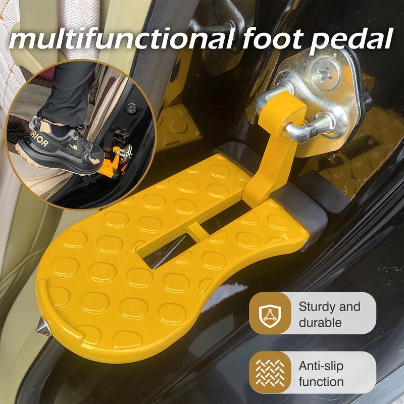 Dailyardtool¬Æ Count SUV Roof Step Assist, Car Door Hook-On Foot Pedal