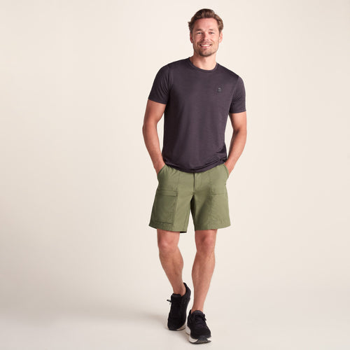 Activate Mens Performance Ripstop Shorts - Forage Green