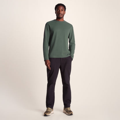 Ainsdale Mens Long Sleeve T-Shirt - Light Forest