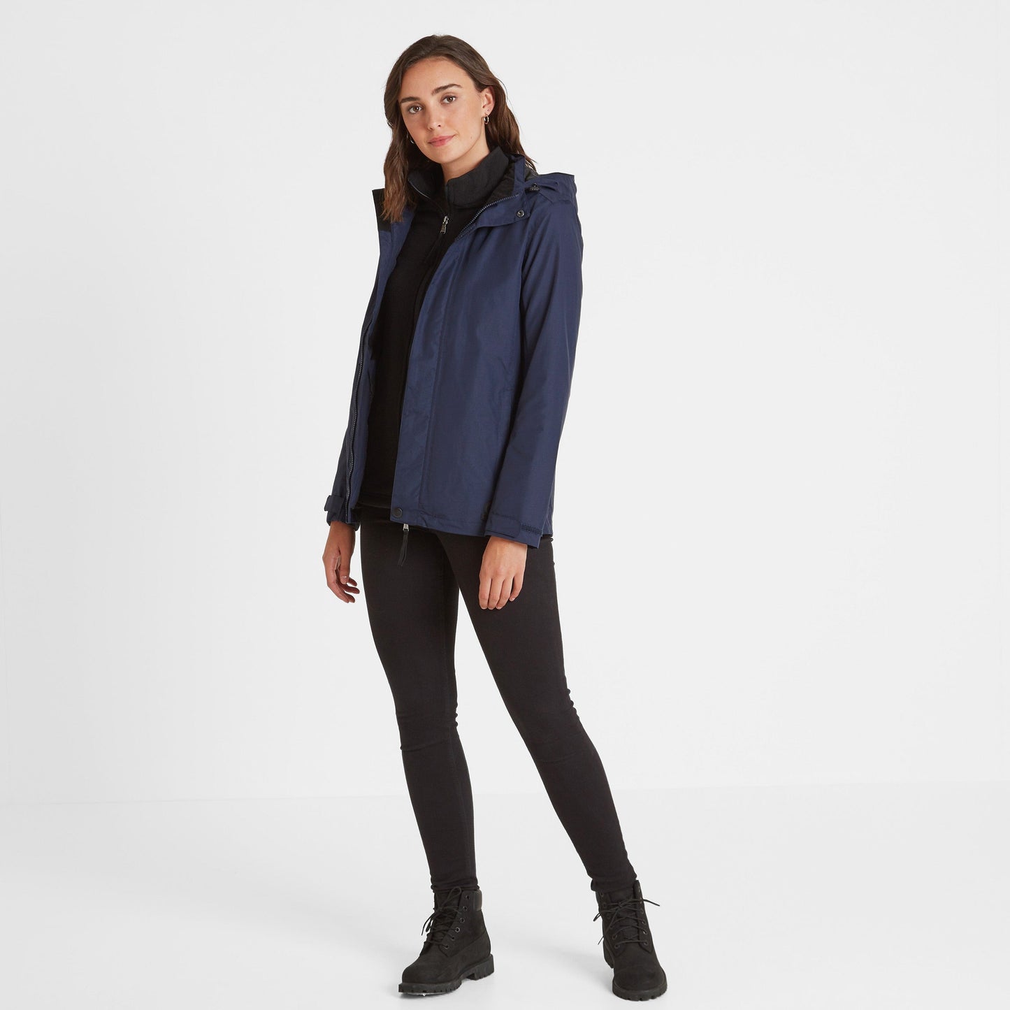 Airton Womens Waterproof Jacket - Navy