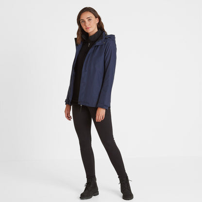 Airton Womens Waterproof Jacket - Navy