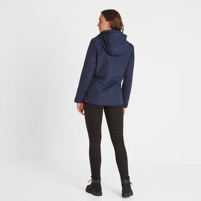 Airton Womens Waterproof Jacket - Navy