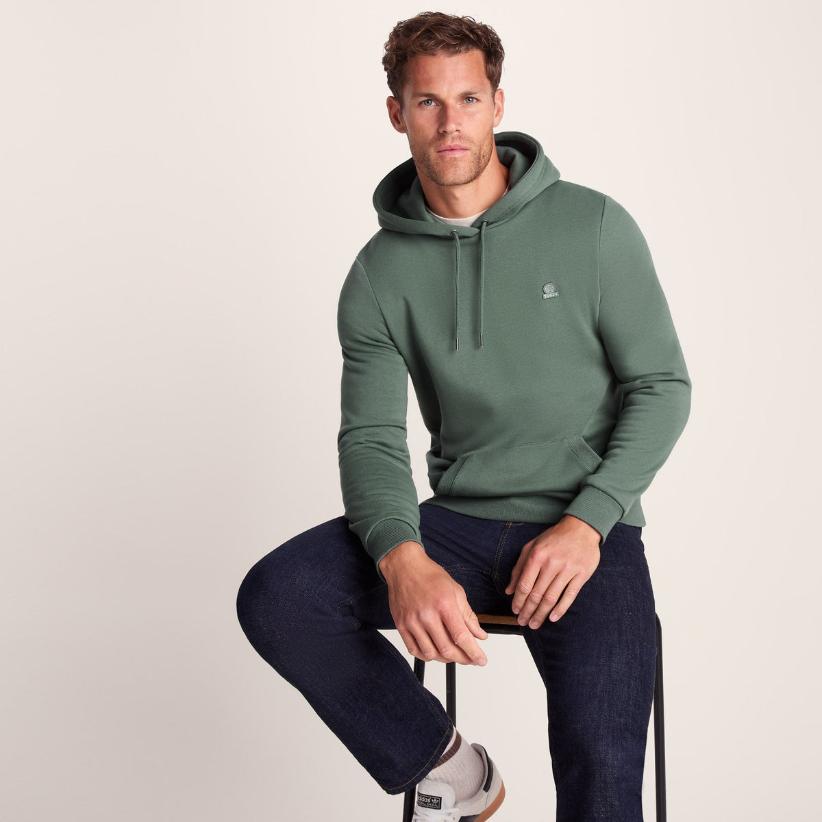 Akerman Mens Supersoft Hoody - Light Forest