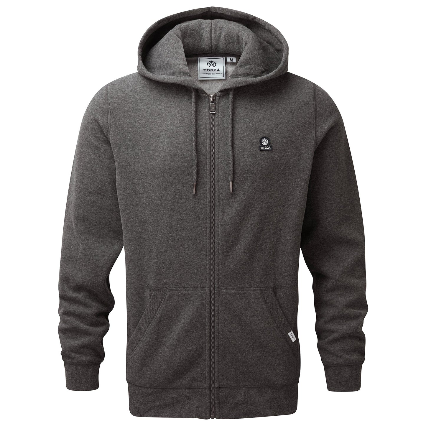 Alden Mens Supersoft Hoody - Dark Grey Marl