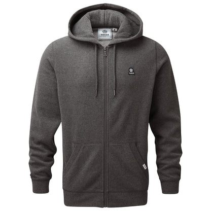 Alden Mens Supersoft Hoody - Dark Grey Marl