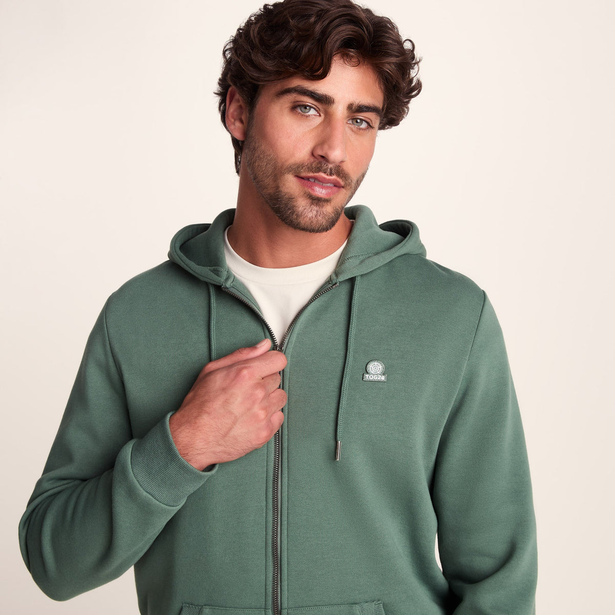 Alden Mens Supersoft Hoody - Light Forest