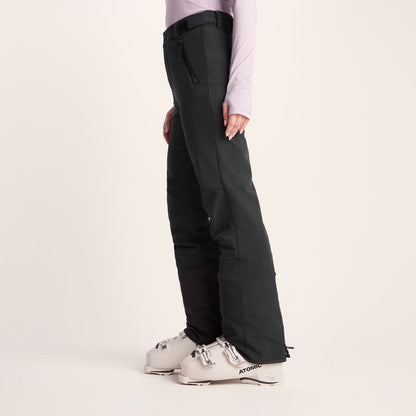 Annecy Womens Softshell Salopettes - Black