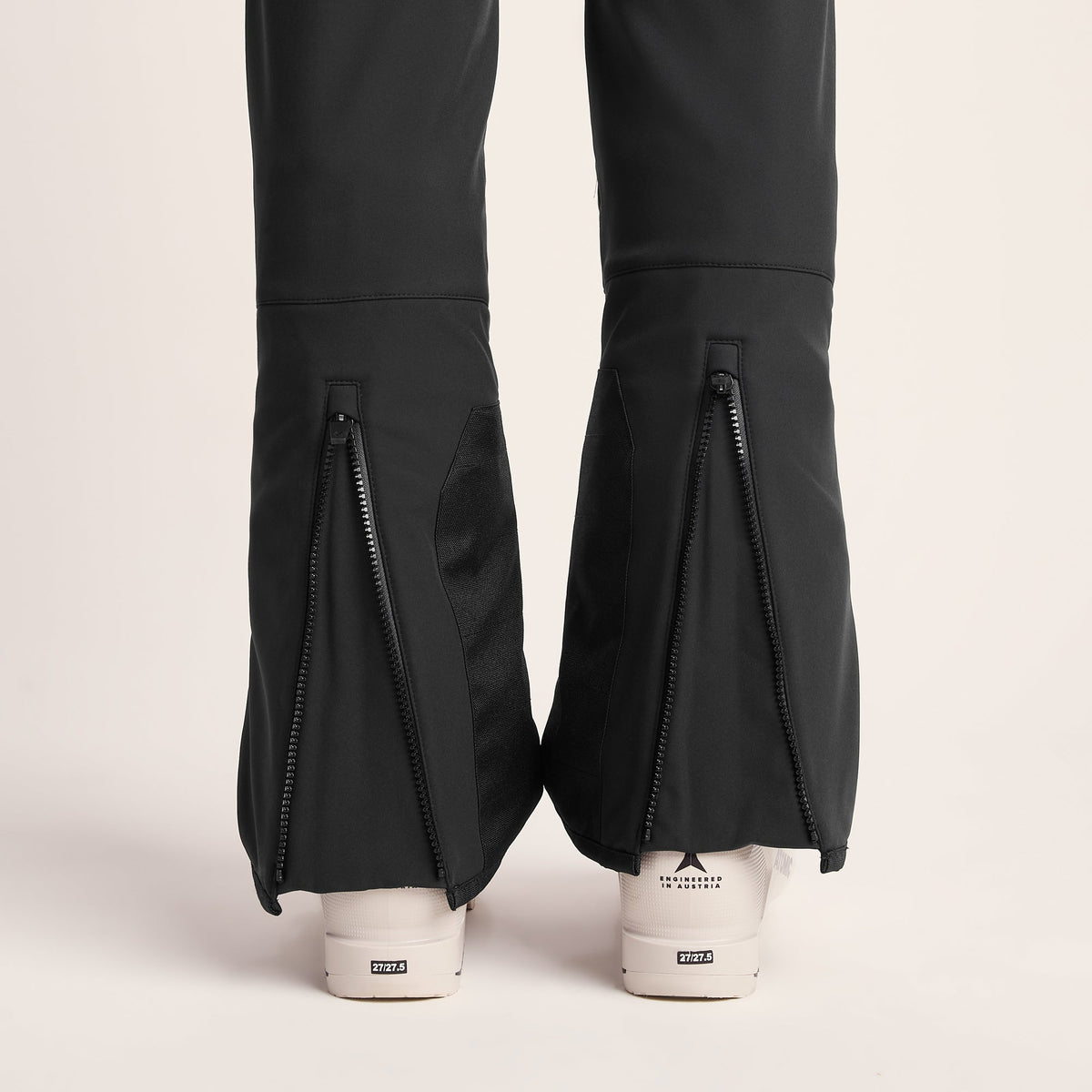 Annecy Womens Softshell Salopettes - Black