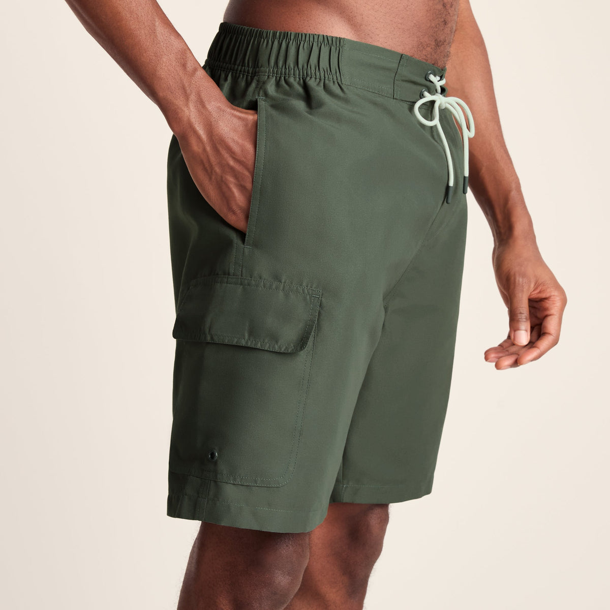 Aslan Mens Swimshorts - Forage Green