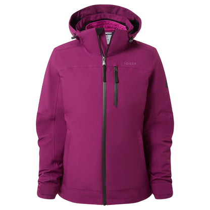 Beverley Womens 3-in-1 Waterproof Jacket - Purple Berry