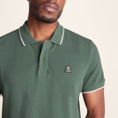 Binsoe Mens 100% Cotton Supersoft Polo Shirt - Light Forest