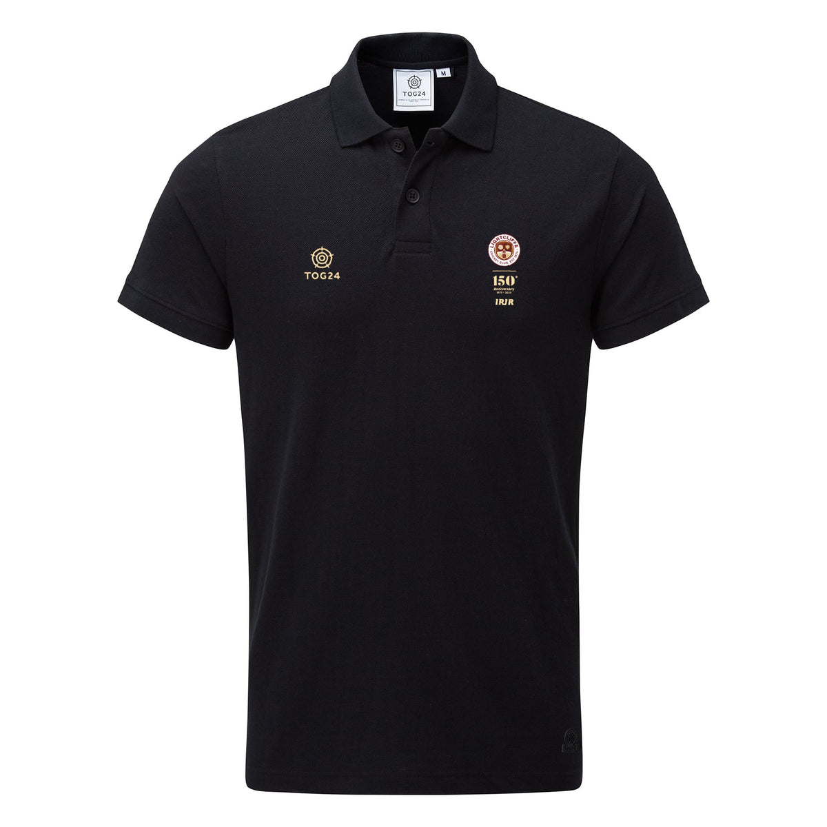 Lightcliffe CC Mens - Bower Polo Shirt Black
