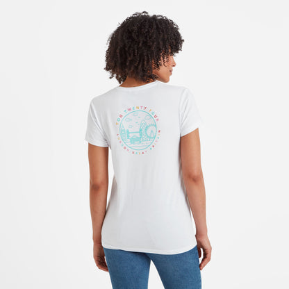Capital Womens T-Shirt - Optic White