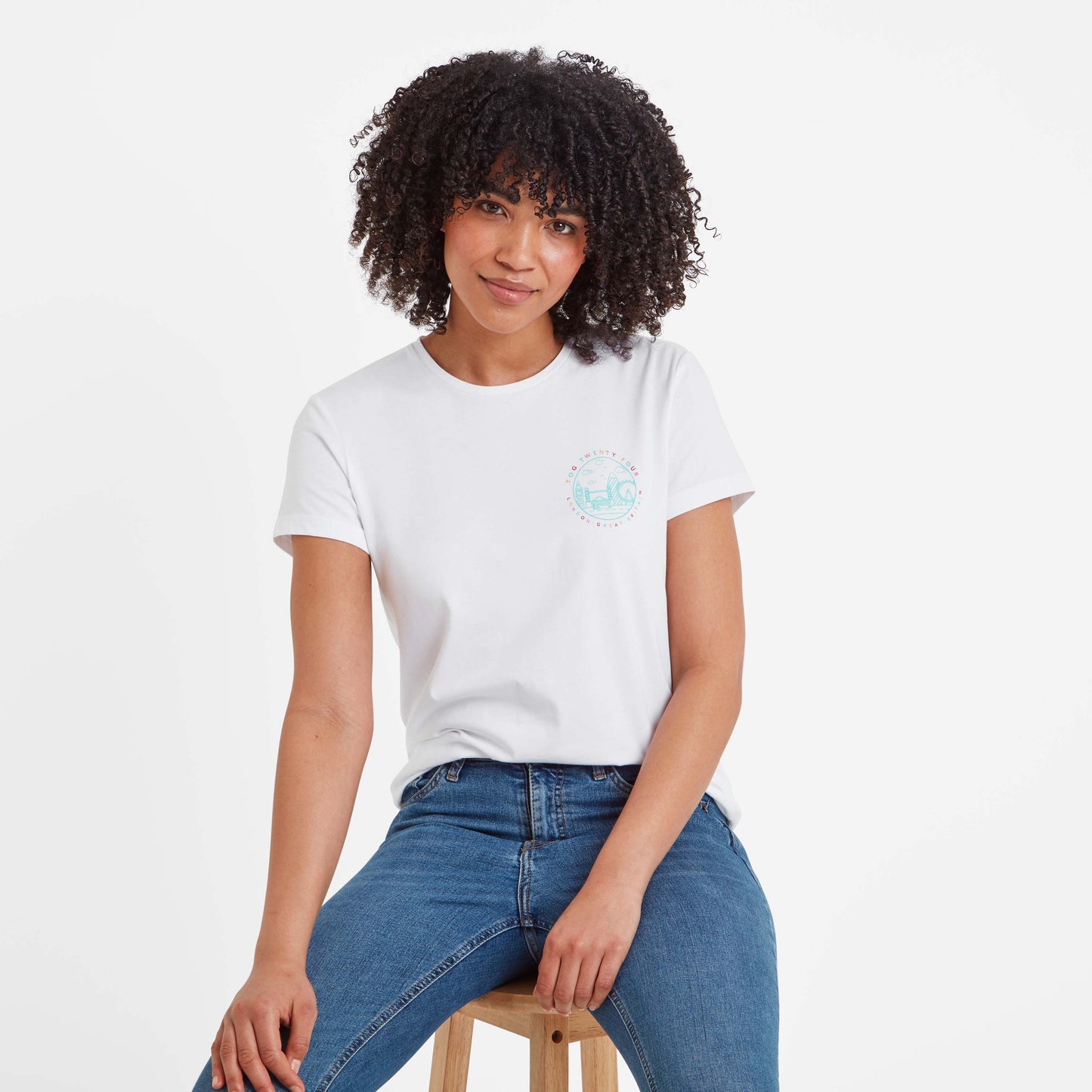 Capital Womens T-Shirt - Optic White
