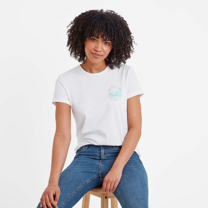 Capital Womens T-Shirt - Optic White