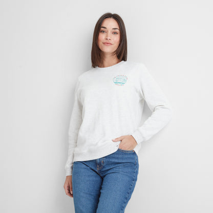 Castle Womens Supersoft Sweatshirt - Ice Grey Marl