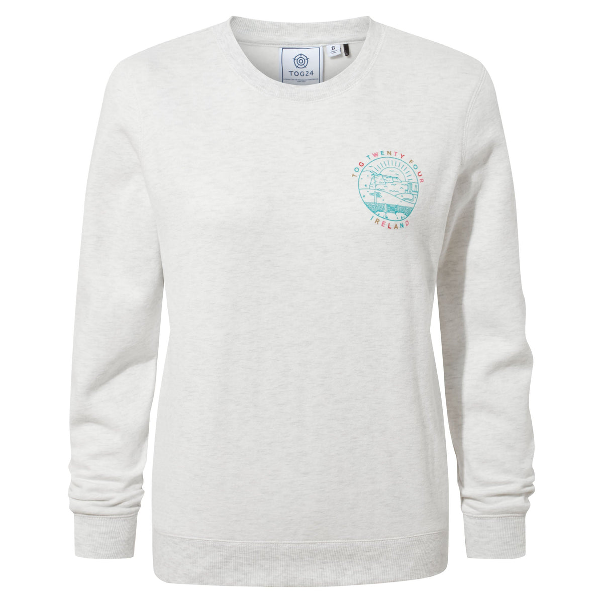 Castle Womens Supersoft Sweatshirt - Ice Grey Marl