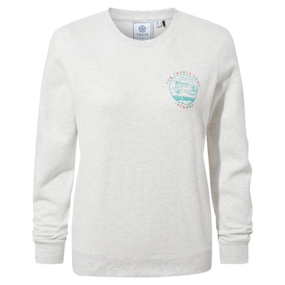 Castle Womens Supersoft Sweatshirt - Ice Grey Marl