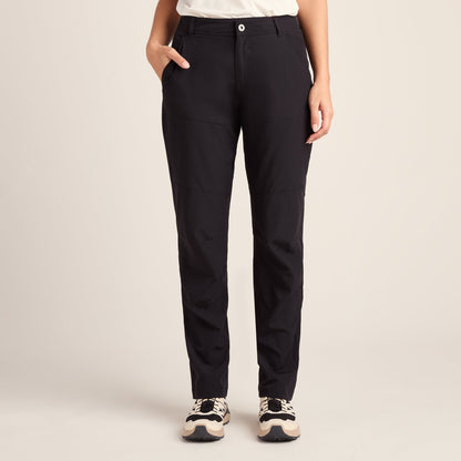 Denver Womens Walking Trousers Long - Black