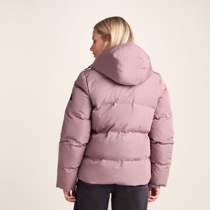 Dina Womens Shower Resistant Insulated Jacket - Mauve